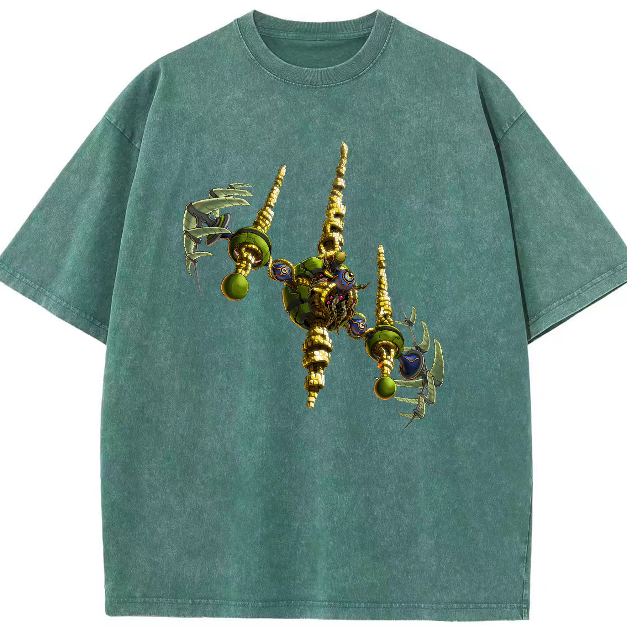 （画像用） 遊☆戯☆王 Yu-Gi-Oh! 綿100% ヴィンテージ風 半袖Tシャツ（フロントプリント）